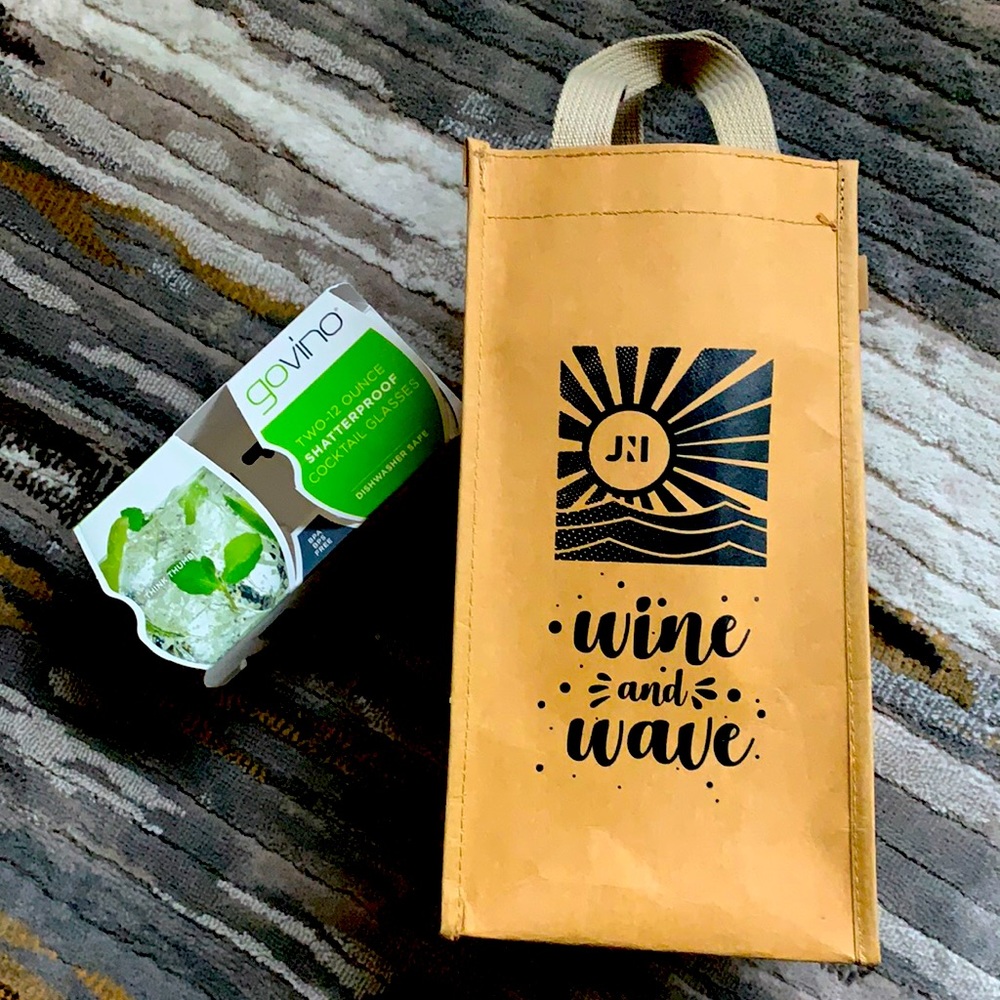 Washable paper bag and shatterproof glasses